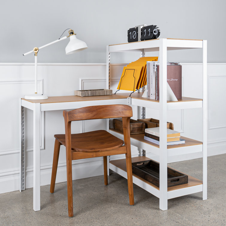 Latitude Run® Kepsuul 4 Shelf Corner Module Customizable Modular